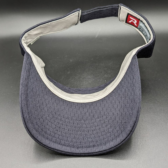 Tri-West Navy Blue Visor Richardson Model 740 Cap Hat Adjustable Medium Large - Picture 5 of 6